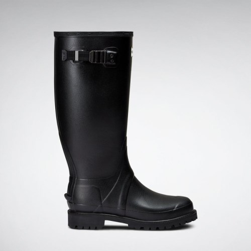 Hunter Balmoral Wide Fit Rain Boots For Mens - NZ S6594